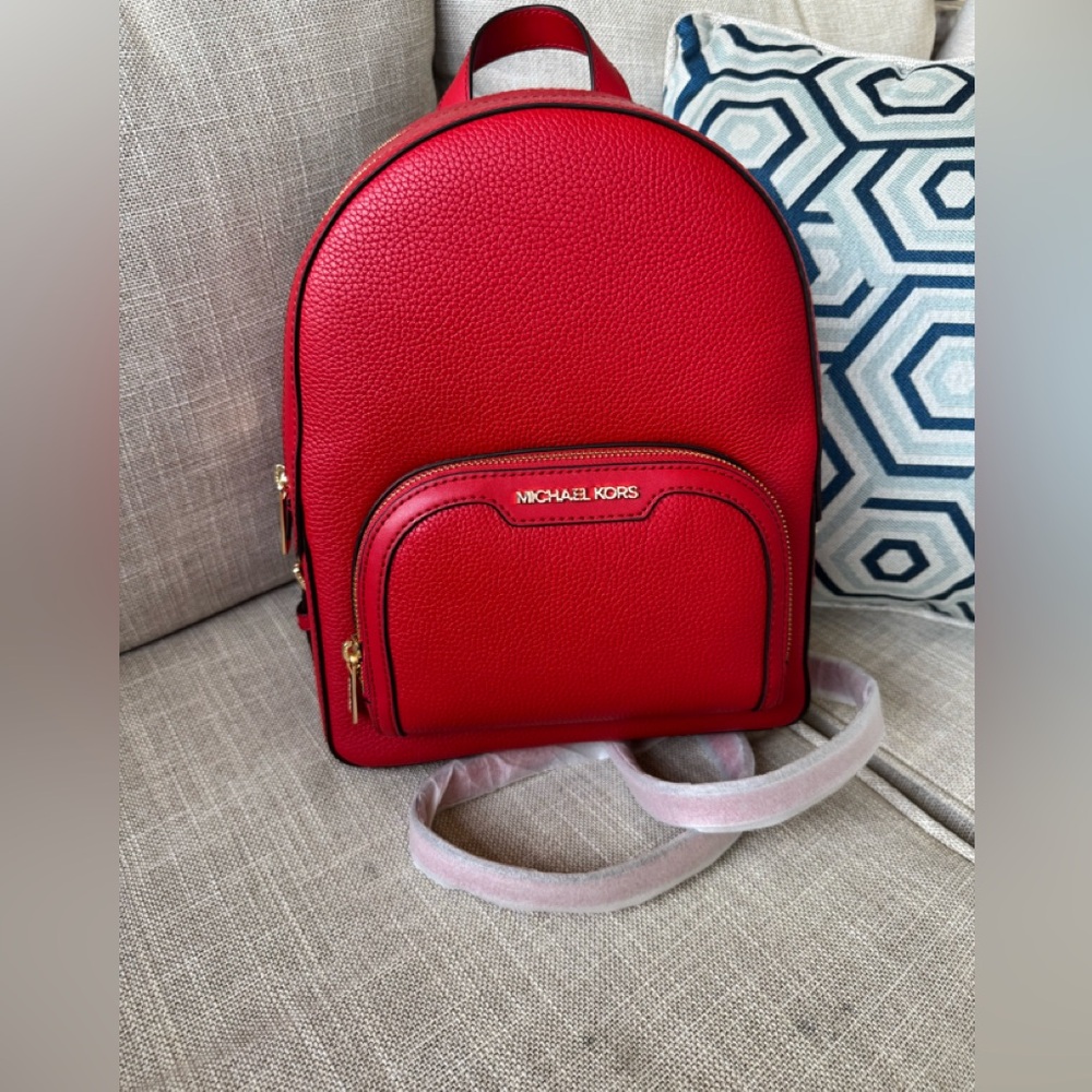 Michael Kors Jaycee Medium Zip Backpack NWT - Picture 3 of 15
